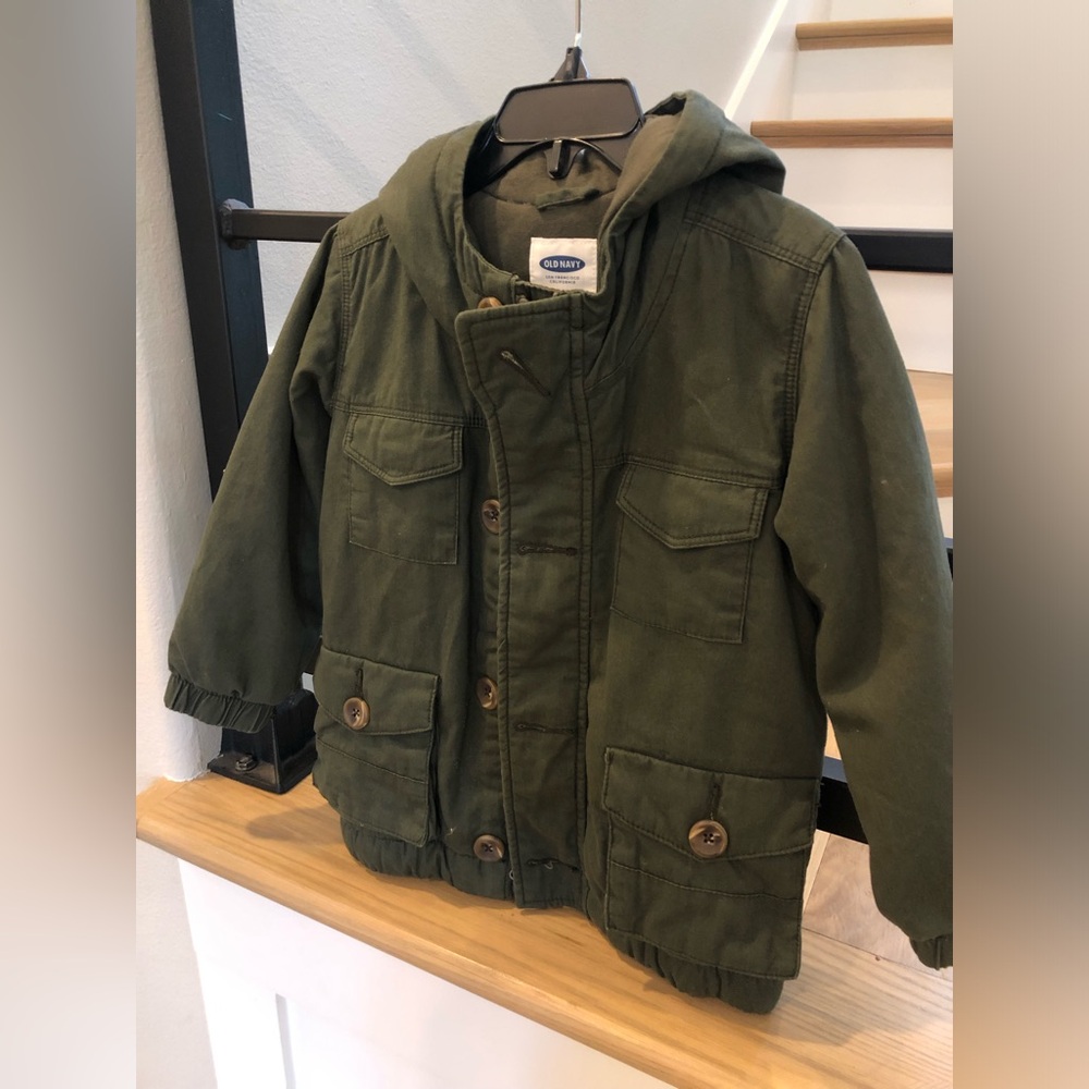 3T Vintage Green Coat
